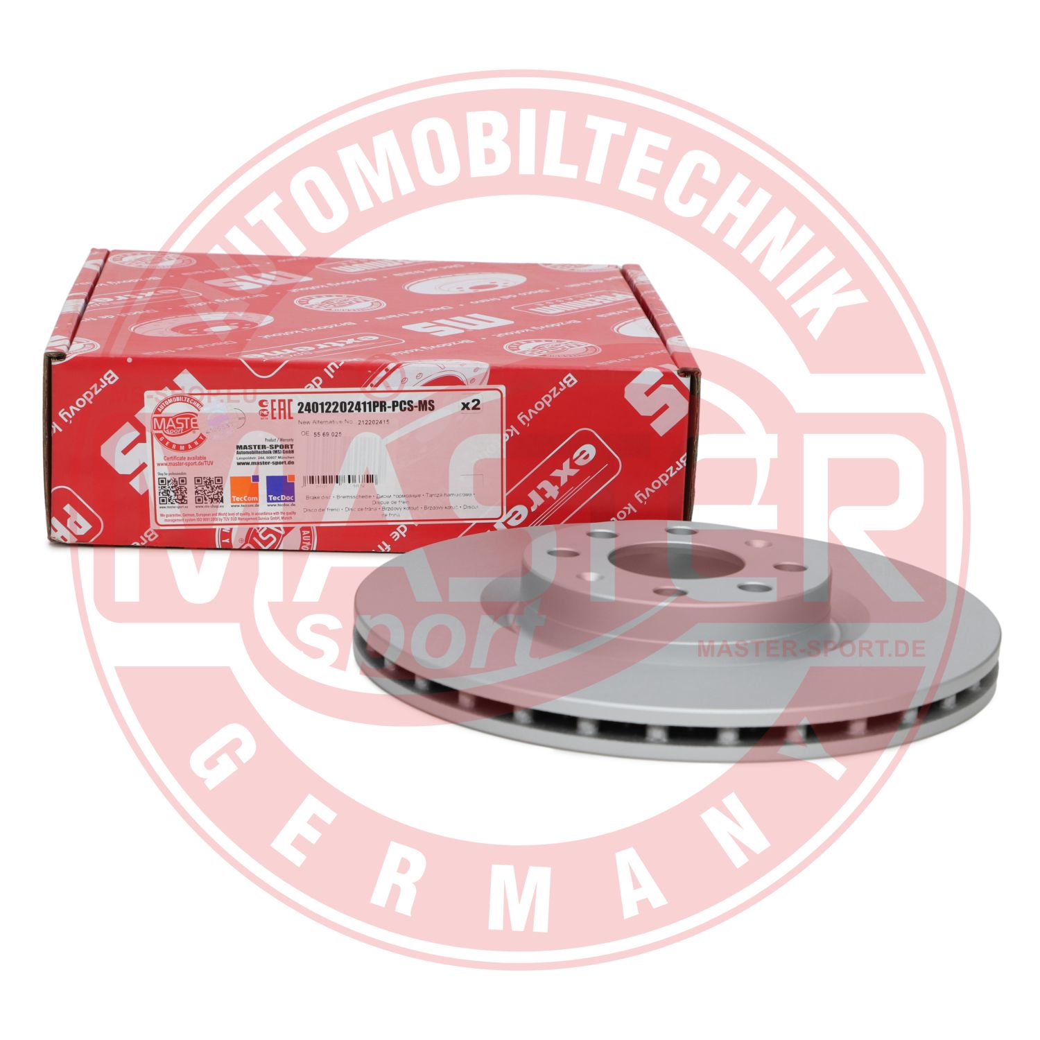 Disc frana MASTERSPORT GERMANY 24012202411PR-PCS-MS